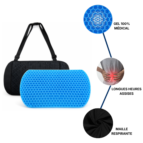 Cojín Lumbar Ergonómico de Gel - Norea Move ™